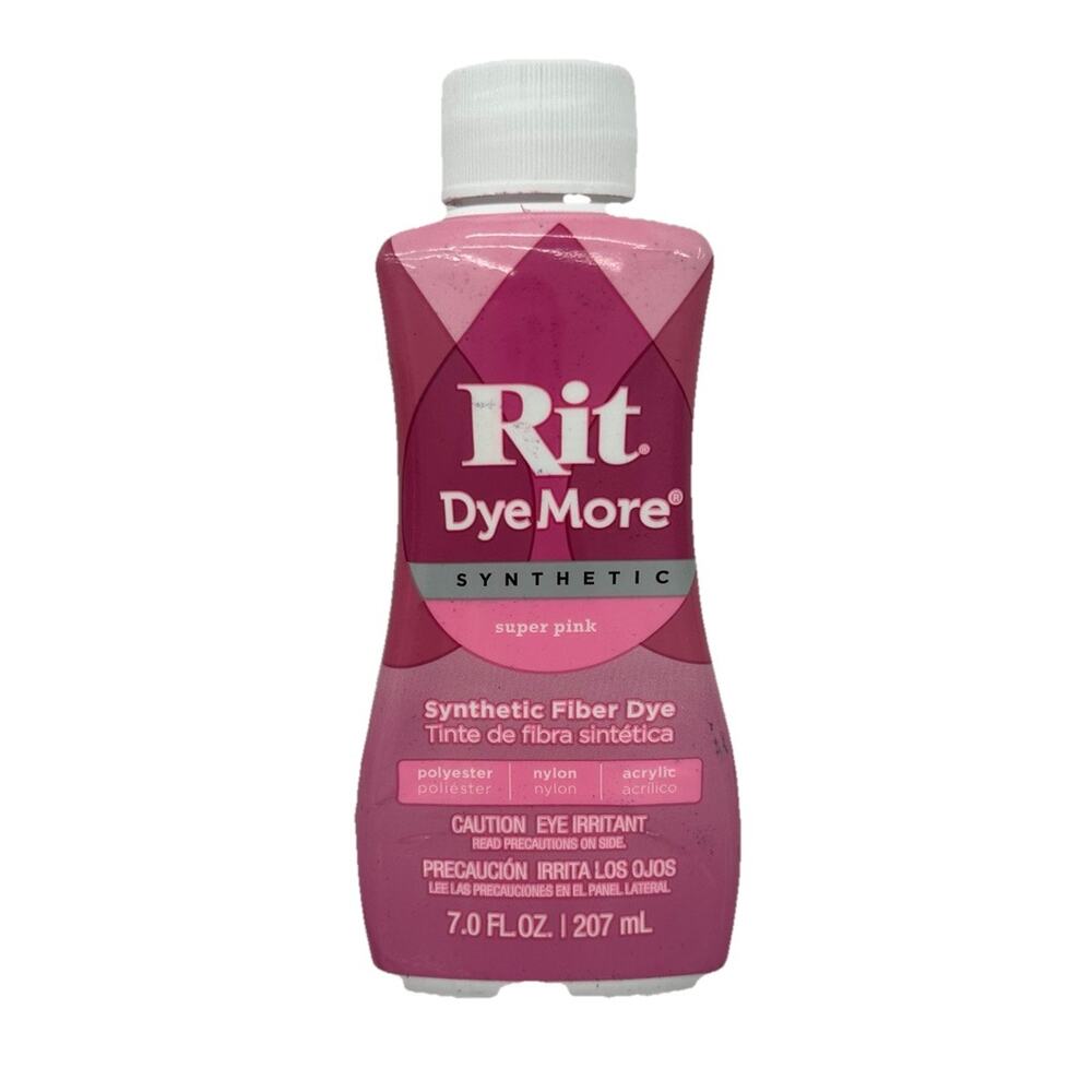 3 x Rit Sythetic Dye More 7 Oz Super Pink - Same Day Shipping